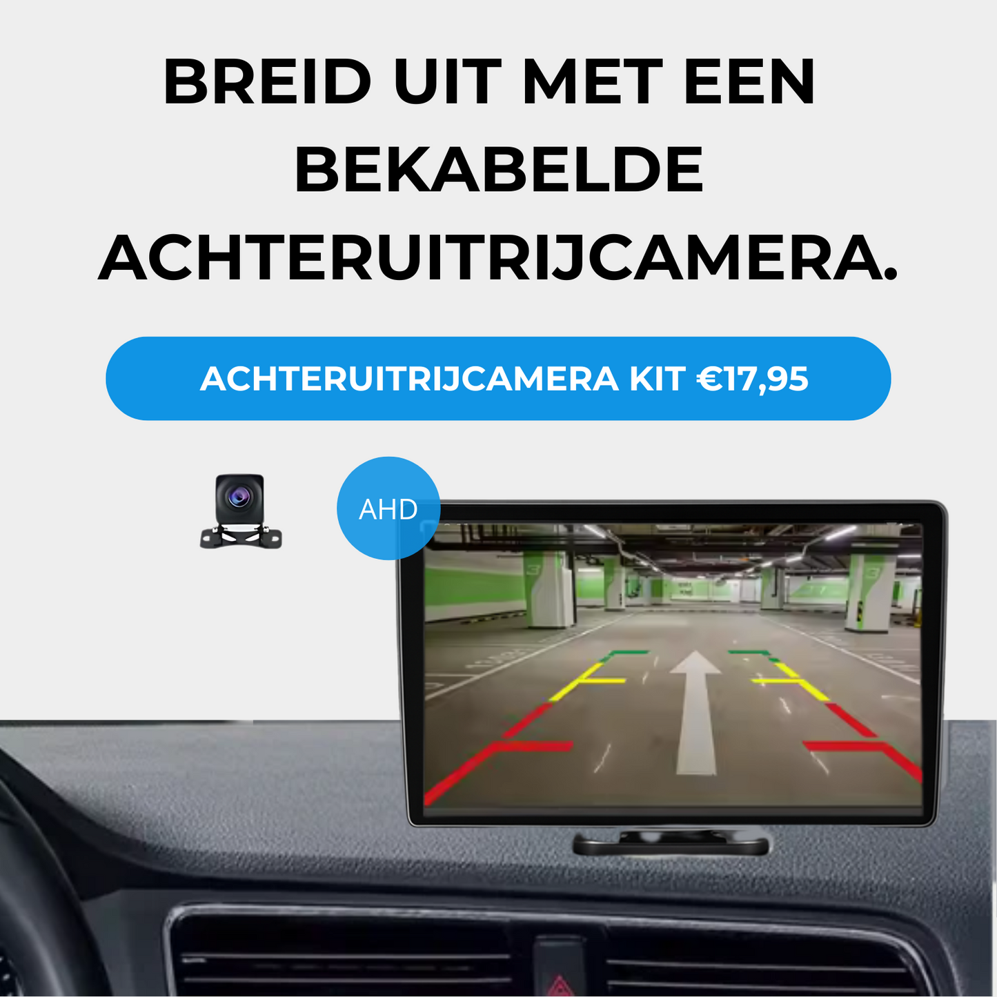 Apple / Android CarPlay – 7 inch | Standaard Display