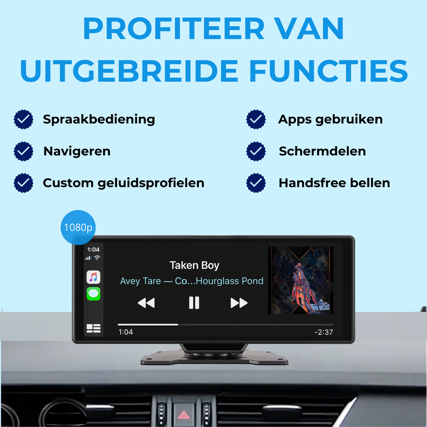 Apple / Android CarPlay - 9.3 inch | Premium Display (2025)