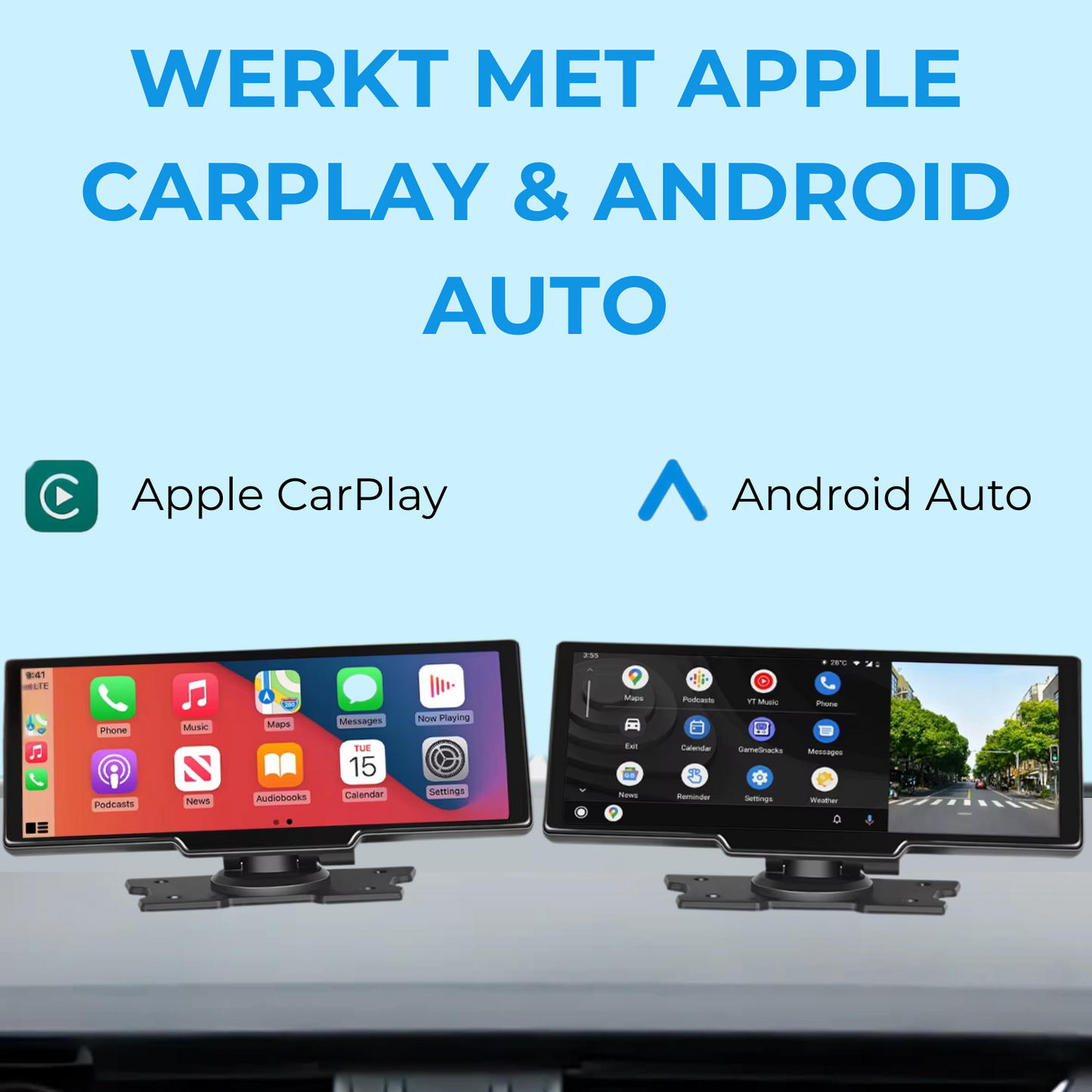 Apple / Android CarPlay - 9.3 inch | Premium Display (2025)