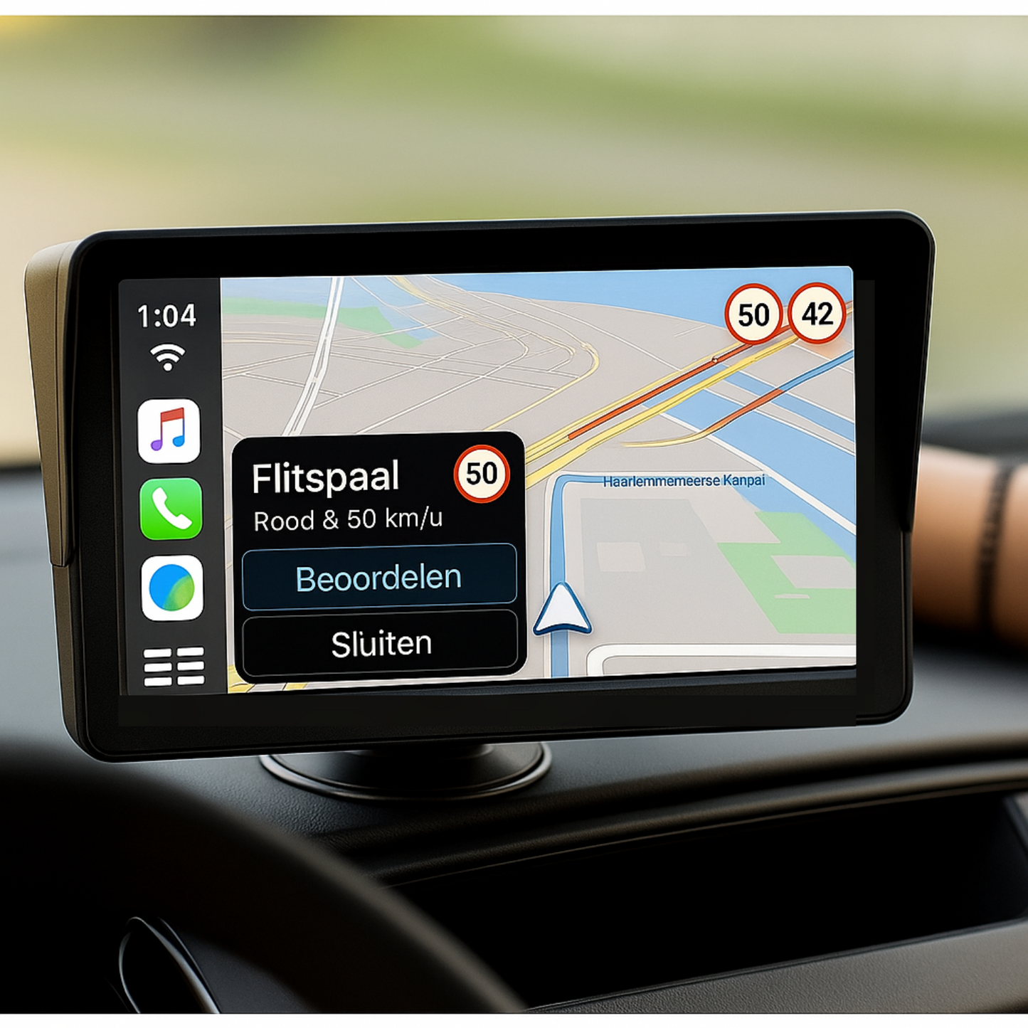 Apple / Android CarPlay – 7 inch | Standaard Display