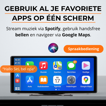 Apple / Android CarPlay - 10.26 inch | Premium Display (2025)