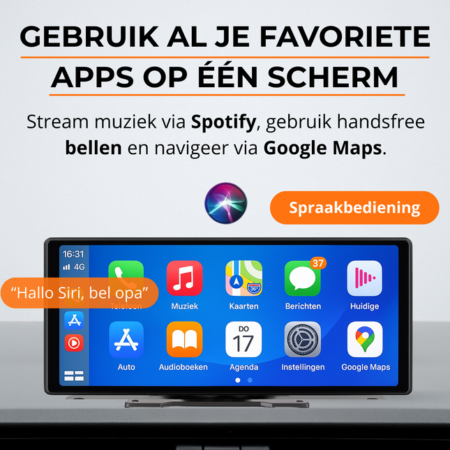 Apple / Android CarPlay - 10.26 inch | Premium Display (2025)