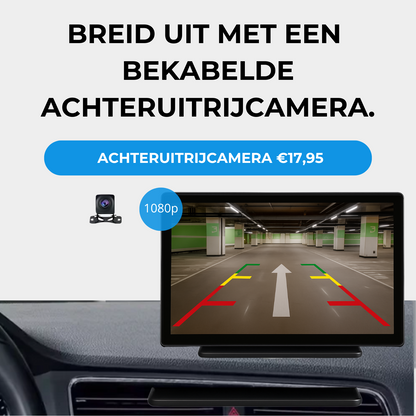 Apple / Android CarPlay - 9 inch | Premium Display - met Dashcam