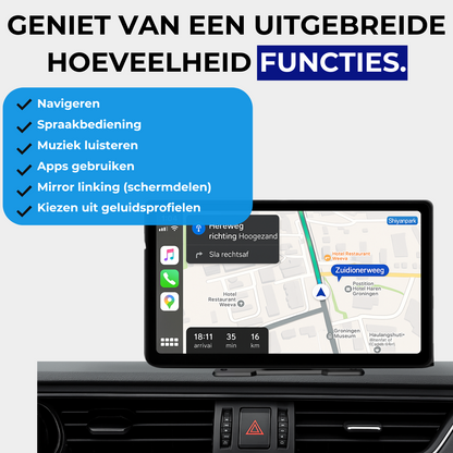 Apple / Android CarPlay - 9 inch scherm