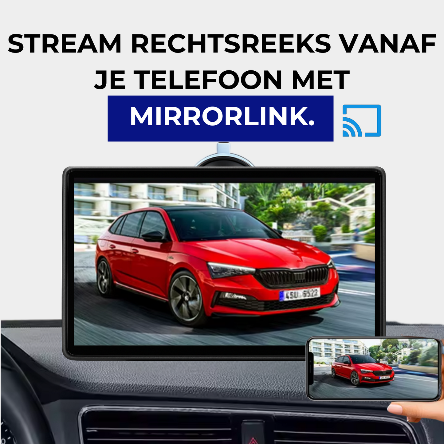 Apple / Android CarPlay - 9 inch scherm