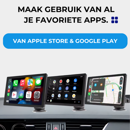 Apple / Android CarPlay - 7 inch scherm