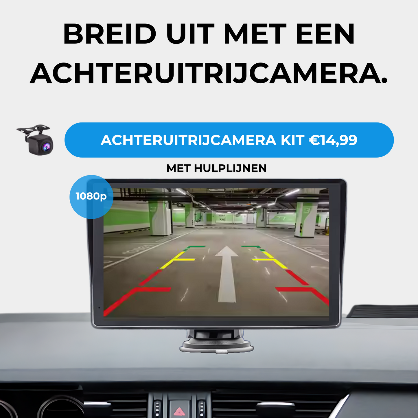 Apple / Android CarPlay - 7 inch scherm
