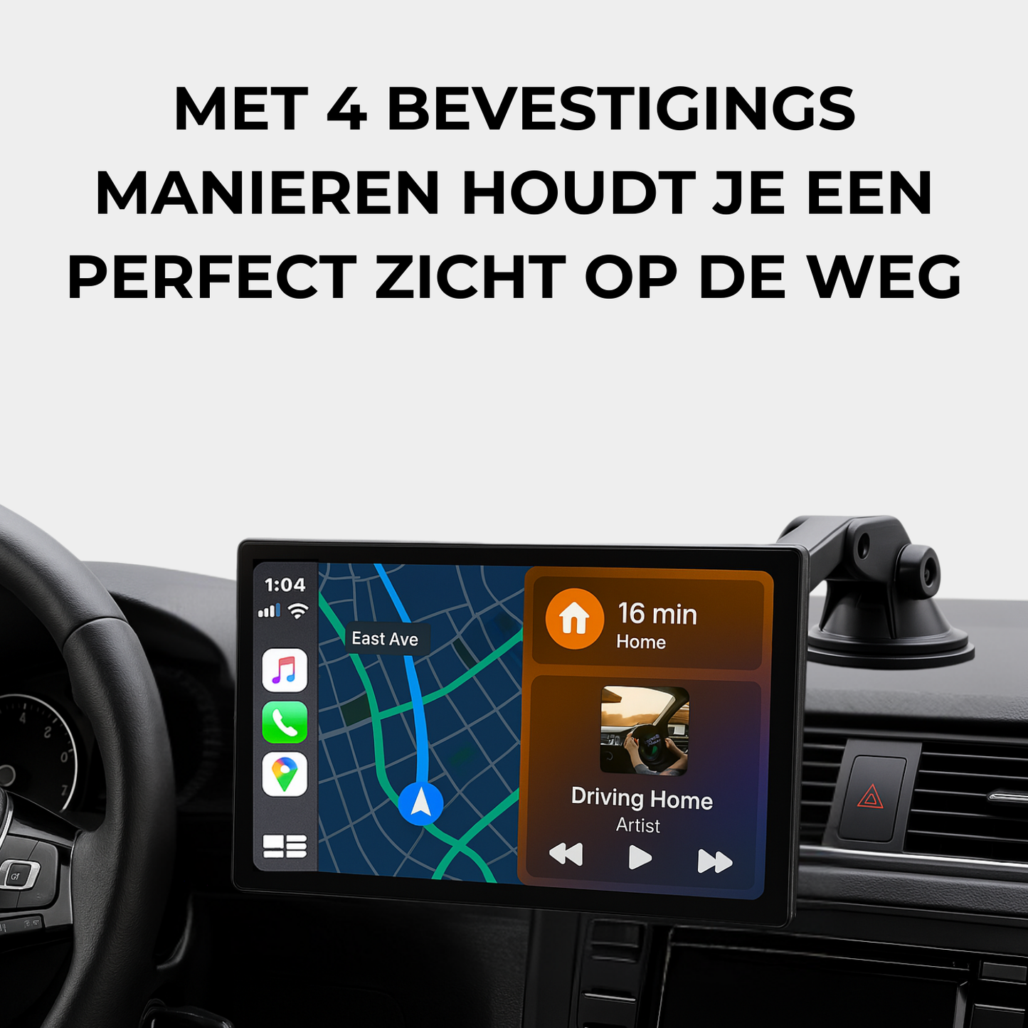 Apple / Android CarPlay - 7 inch scherm