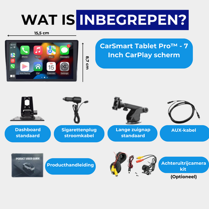 Apple / Android CarPlay - 7 inch scherm