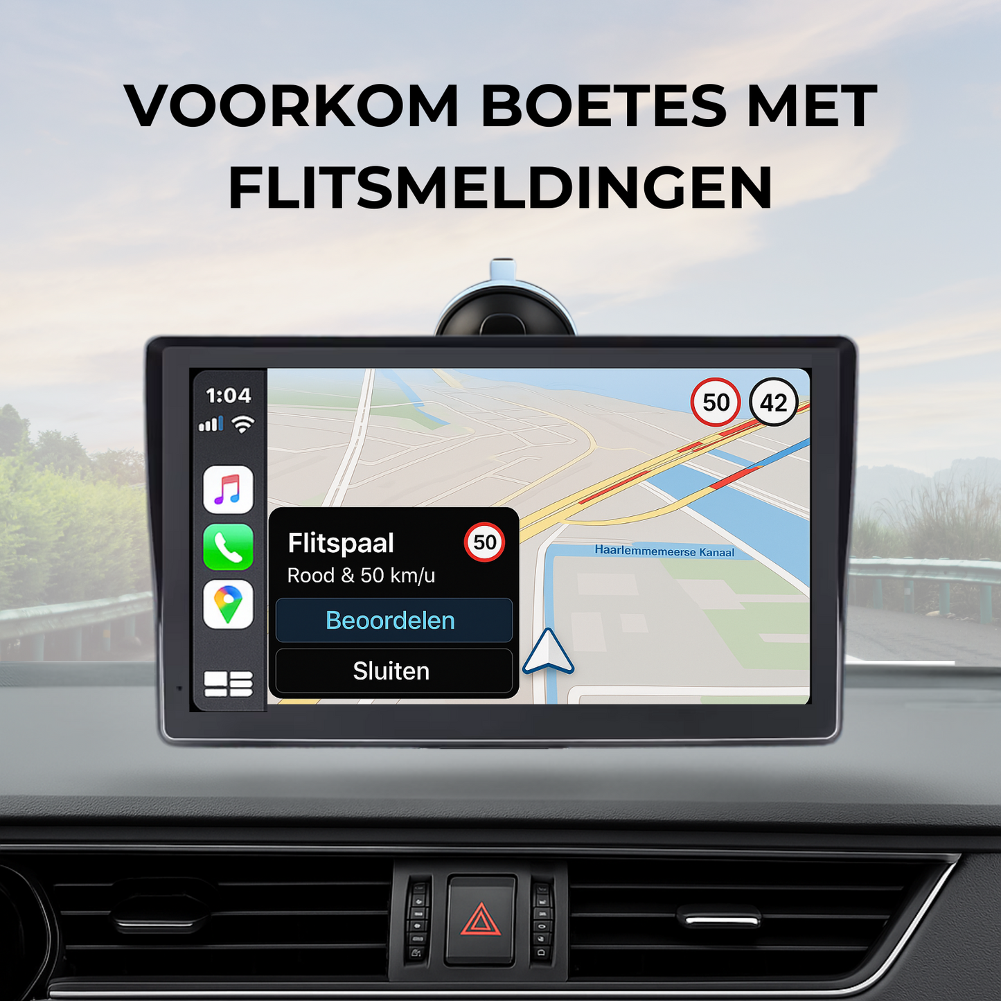 Apple / Android CarPlay - 7 inch scherm