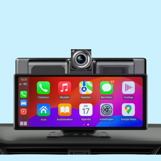 Apple / Android CarPlay - 9.3 inch | Premium Display - met Dashcam (2025)