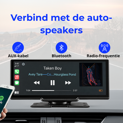 Apple CarPlay Scherm & Android Auto | 10.26 inch los scherm | 2026 model