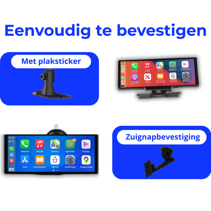 Apple CarPlay Scherm & Android Auto | 10.26 inch los scherm | 2026 model