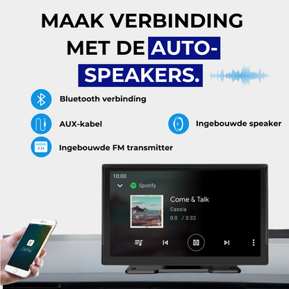 Apple / Android CarPlay - 9 inch scherm