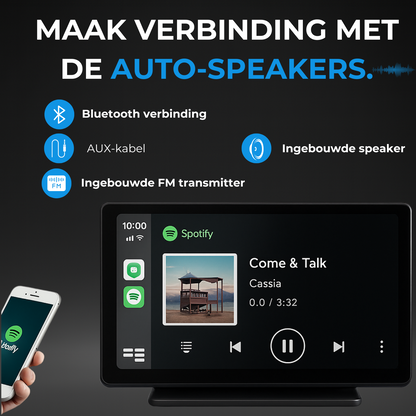 Apple / Android CarPlay - 9 inch | Premium Display - met Dashcam