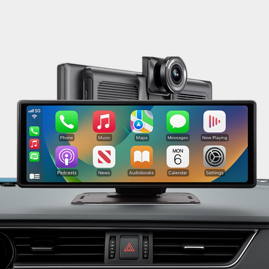 Apple / Android CarPlay - 10.26 inch scherm - Ingebouwde dashcam